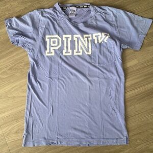 Pretty purple boyfriend tee